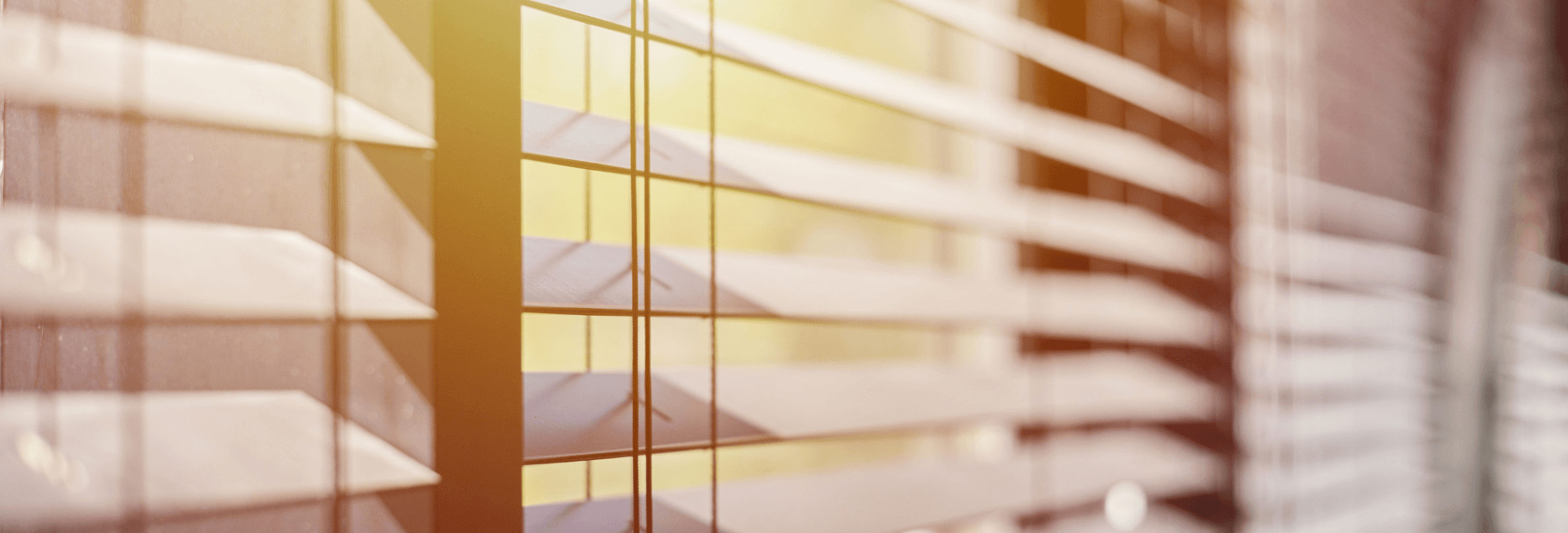 Premium blinds in modern living room
